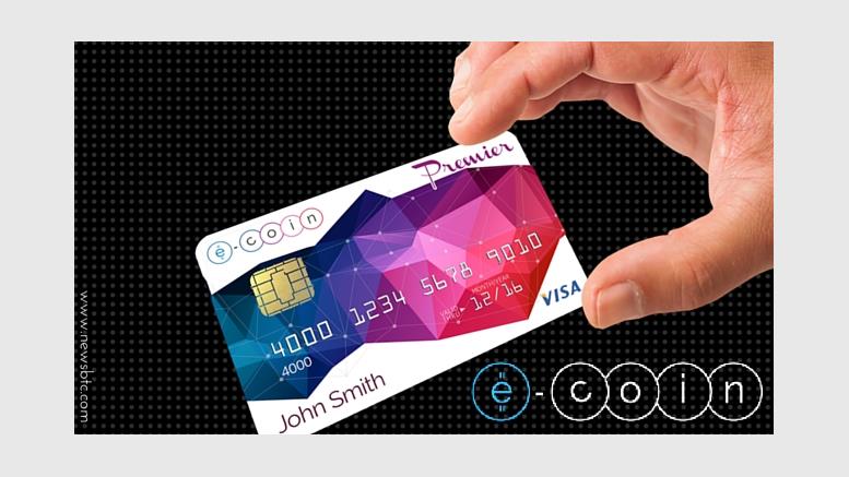 Bitcoin Debit Card Firm E-Coin Raises $160,000