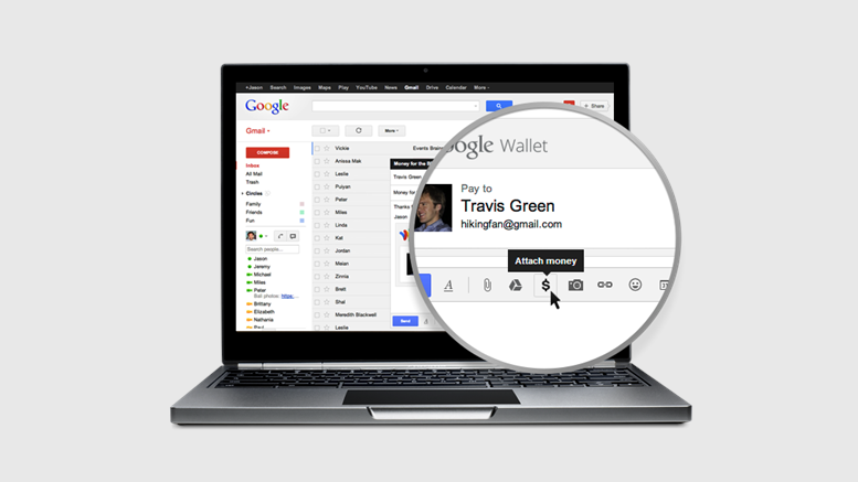 Google's Gmail will soon let you email money