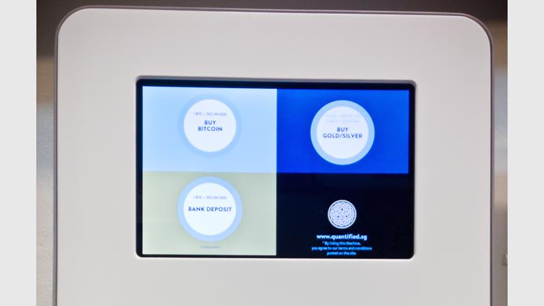 Bitcoin ATM Selling Gold and Silver Goes Live in Singapore