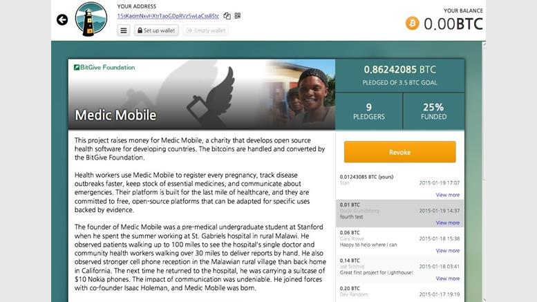 Lighthouse Raises Charity Crowdfunding Target in 24 Hours