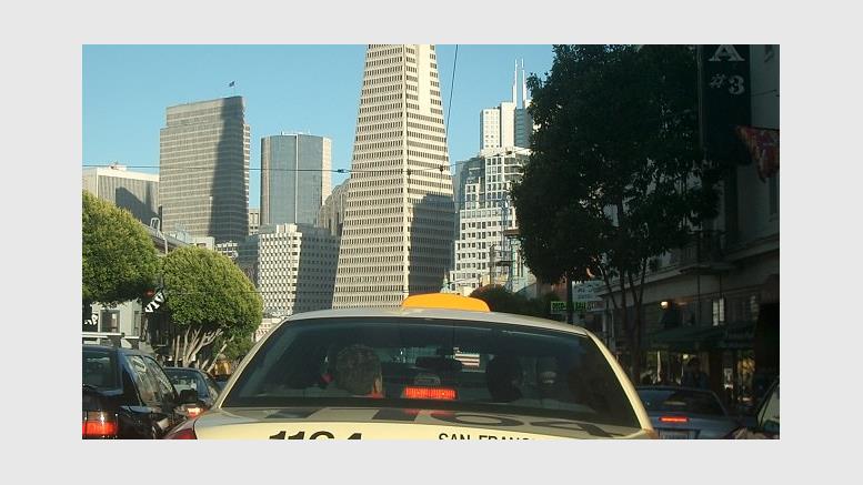 San Francisco taxis promote Bitcoin