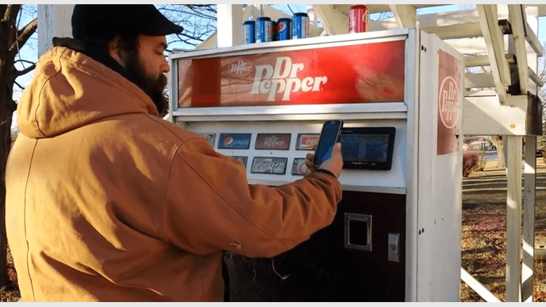 Bitcoin Soda Machine
