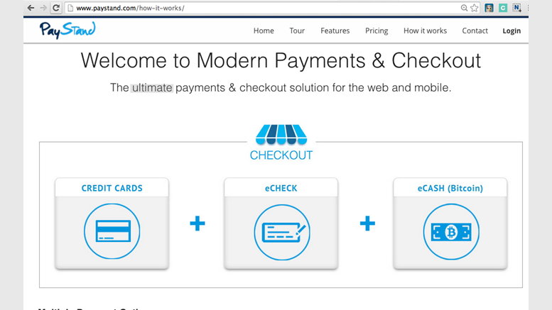 PayStand Reveals $1 Million in Funding and Announces Bitcoin Support