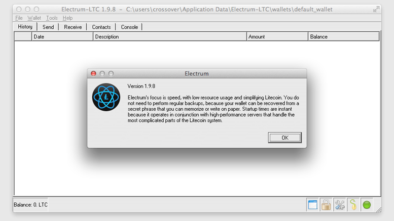 Litecoin Developer Ports Electrum to Work With LTC