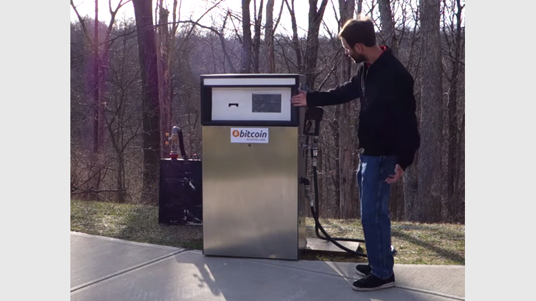 Inventor Creates Commercial Bitcoin Fuel Pump
