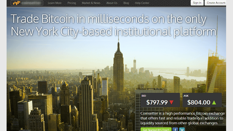Breaking News- Coinsetter Integrated with Bitstamp