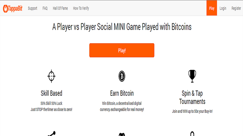 TappaBit Interview: 50% Skill, 50% Luck Bitcoin Game!