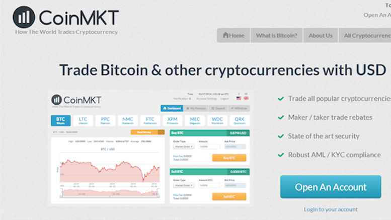 CoinMkt was down for a few hours…. Here is their release about it.