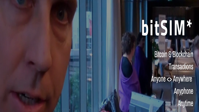 bitSIM Turns Any Mobile Phone Into a Bitcoin Wallet