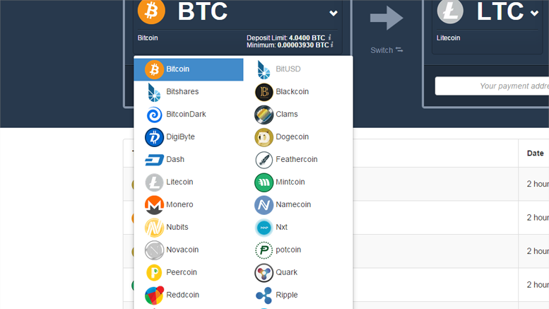 Shapeshift.io Integrates Monero and Counterparty