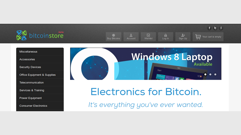 BitcoinStore Sells $500,000, Renews Ingram Contract