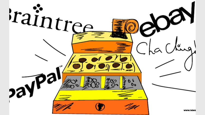 eBay and PayPal to Accept Bitcoin Payments through Braintree