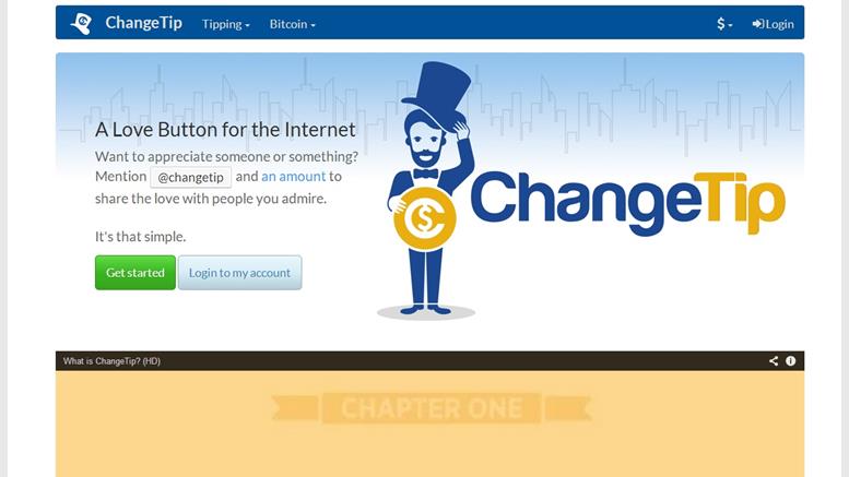 ChangeTip Brings Bitcoin Micropayments to YouTube, Google+ and Tumblr