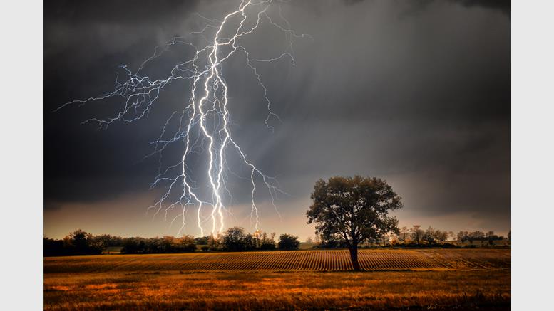 Arizona Bitcoin ATM struck by Lightning: Act of God?