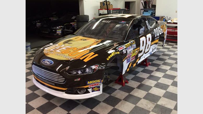 The Doge4Nascar Dogecar is Ready for Talladega