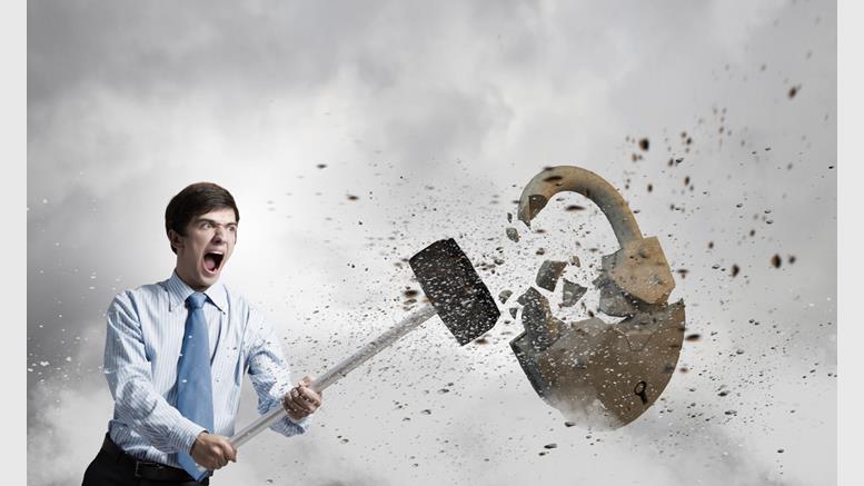 Bitcoin Trading Hammering Downside Support
