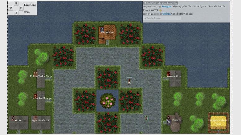 BitFantasy is an MMORPG in which players can trade virtual items for bitcoin