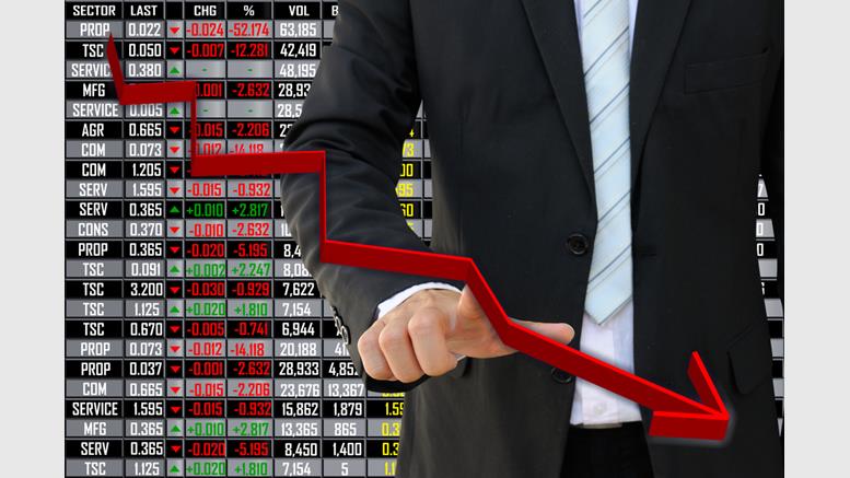 Bitcoin Price Decline Makes Altcoin Market Caps Bleed