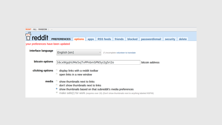 Reddit May Integrate Bitcoin P2P Payments