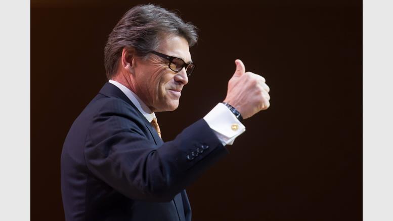 US Presidential Candidate Rick Perry Reveals Bitcoin Stance