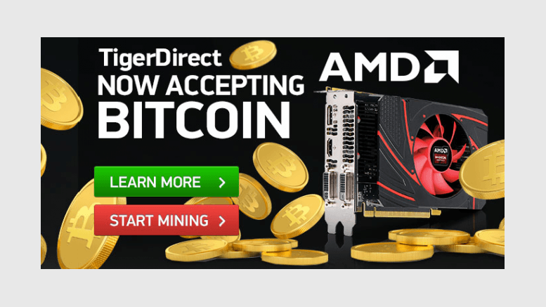 TigerDirect: Second Online Retailor to Top $1 Million in Bitcoin Sales