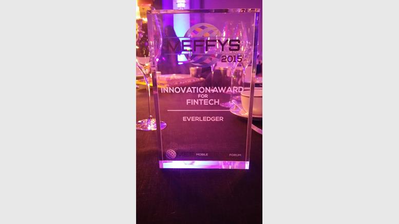 Blockchain Startup Everledger Wins Meffy Award