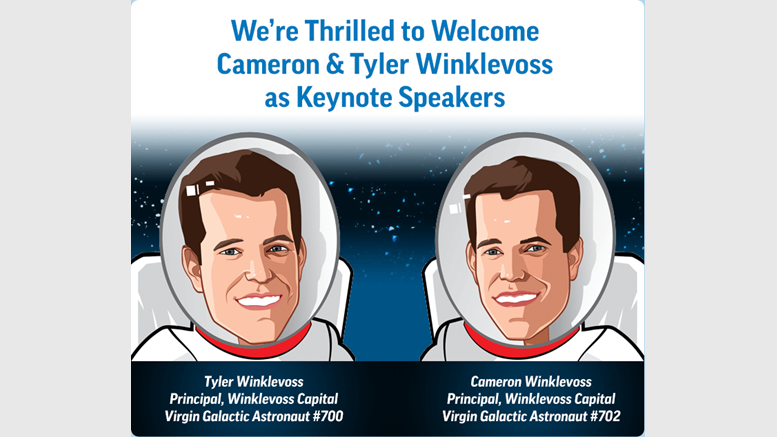 Winklevoss twins: bitcoin could hit market cap of $400 Billion