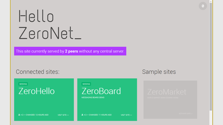 ZeroNet Marries Bitcoin with Torrents to Build Web 3.0