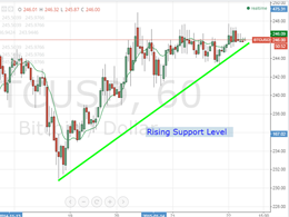 Bitcoin Price Technical Analysis for 22/2/2015 - Slowing Down