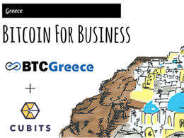 Cubits and Bitcoin Exchange BTCGreece Team Up