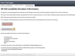 Washington Town Affected By Mudslide Turns to Bitcoin Donations