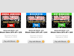 Hollywood Fight Night Accepts Bitcoins For Tickets to Boxing Event