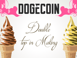 Dogecoin Price Technical Analysis - Double Top in Making