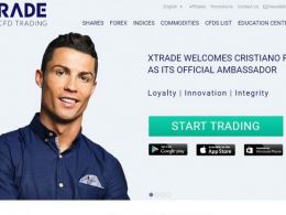 Cristiano Ronaldo Now the Official Face of XTrade Trading Platform