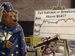 Bitcoin Price at a Crossroads: Full Retrace or Breakout Above $640?