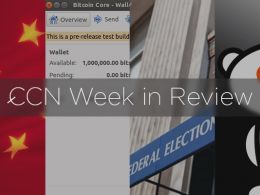 CCN Week in Review: China, Bitcoins to Bits, FEC Bitcoin Donations, and More