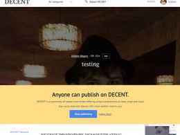 DECENT Releases Public Web App Demo