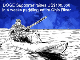 DOGE Supporter raises US$100,000 in 4 weeks paddling entire Ohio River