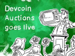 Devcoin Auctions goes live