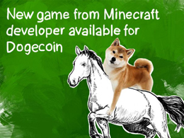 New game from Minecraft developer available for Dogecoin