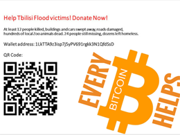 Your Bitcoin Donations Can Help Georgia Flood Victims Rebuild Their Lives