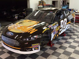 Completed Nascar Racer is Stunning Promotion for Dogecoin