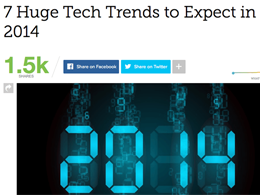Mashable forgot to mention Bitcoin as one of 2014's 7 Huge Tech Trends