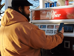 Bitcoin Soda Machine