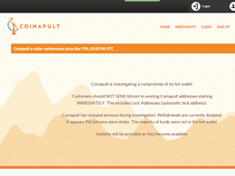 Coinapult Report 150 Bitcoins Stolen From Their Hot Wallet