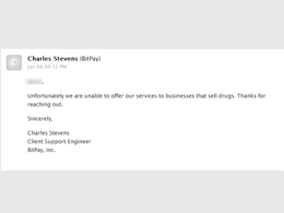 BitPay Says to Legal Marijuana Dispensary in Washington: 